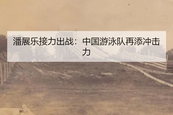 潘展乐接力出战：中国游泳队再添冲击力